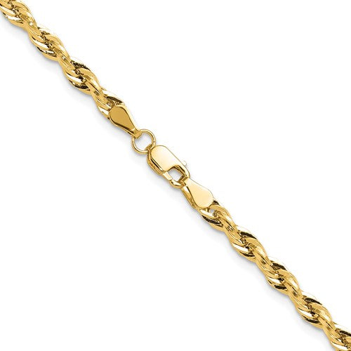 10k Gold 3.5MM Hollow Rope Chain