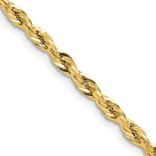 10k Gold 3.5MM Hollow Rope Chain