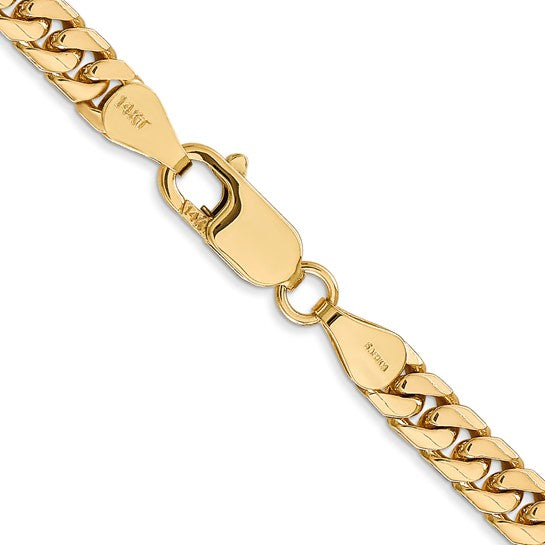 Miami Cuban - 5MM - Sterling Silver - Yellow Silver