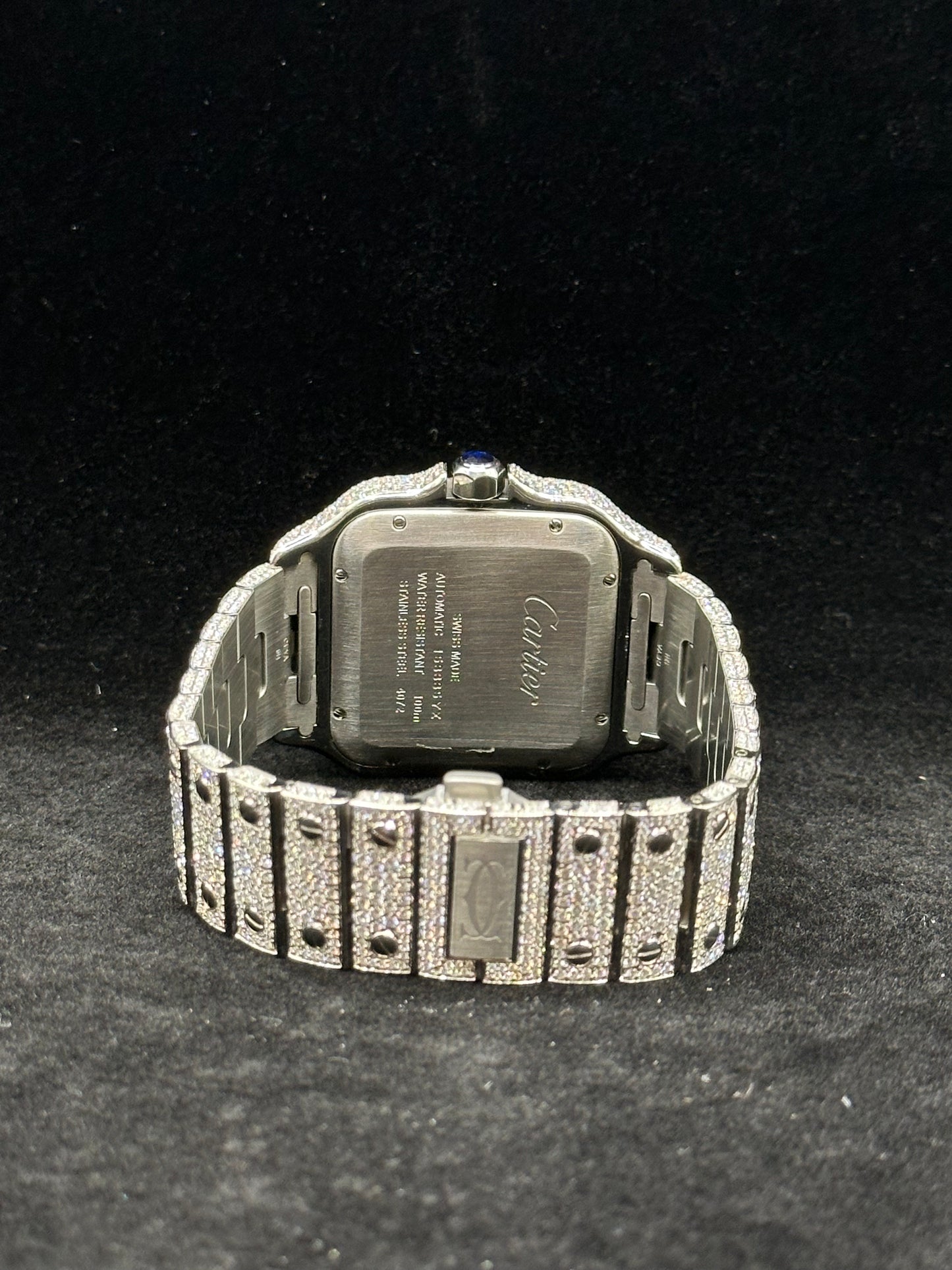 Two-Tone Rose with Baugette Bezel VVS Moissanite