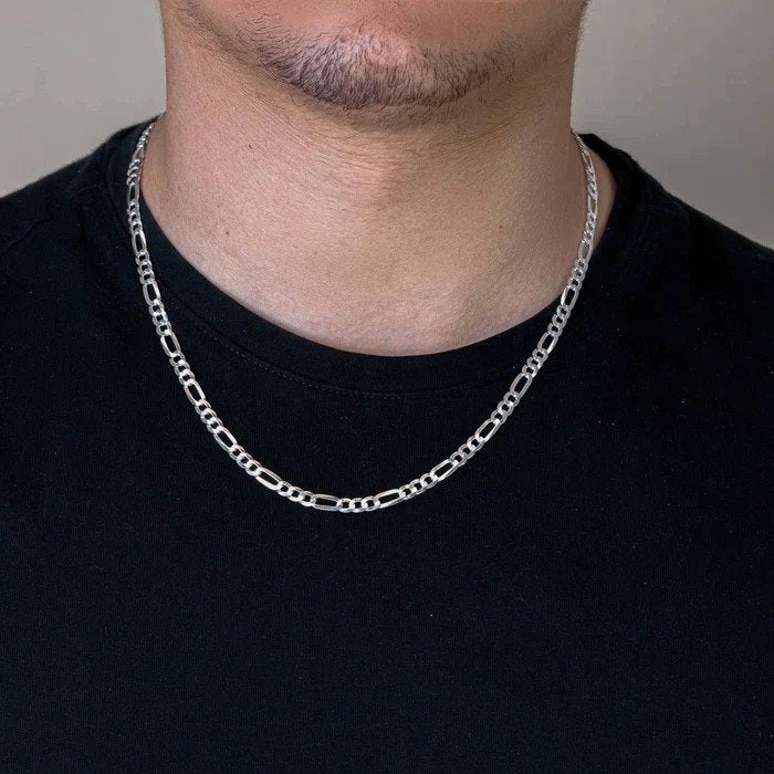 Silver figaro Chains